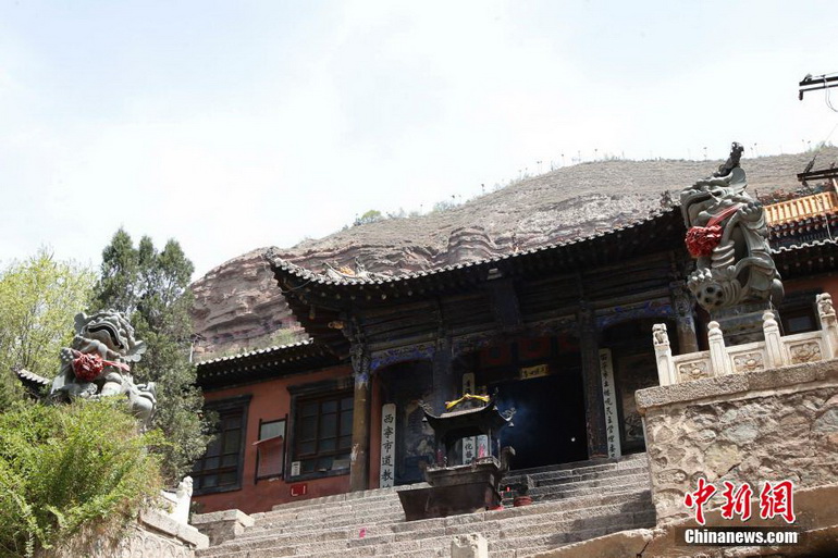 高清：探访中国第二大悬空寺 青海西宁北禅寺【4】