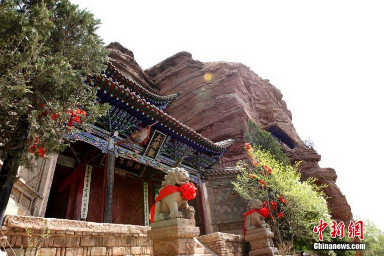 高清：探访中国第二大悬空寺 青海西宁北禅寺【7】