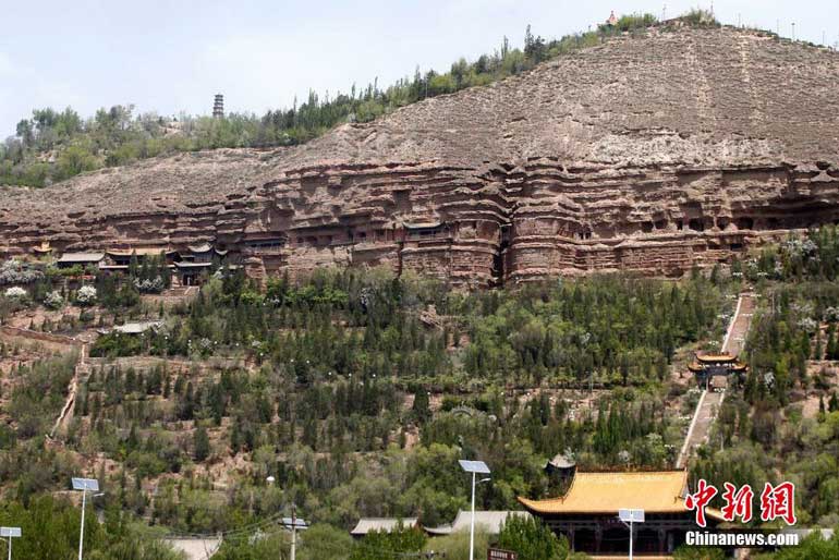 高清：探访中国第二大悬空寺 青海西宁北禅寺【9】
