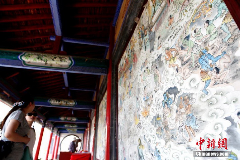 高清：探访中国第二大悬空寺 青海西宁北禅寺【6】